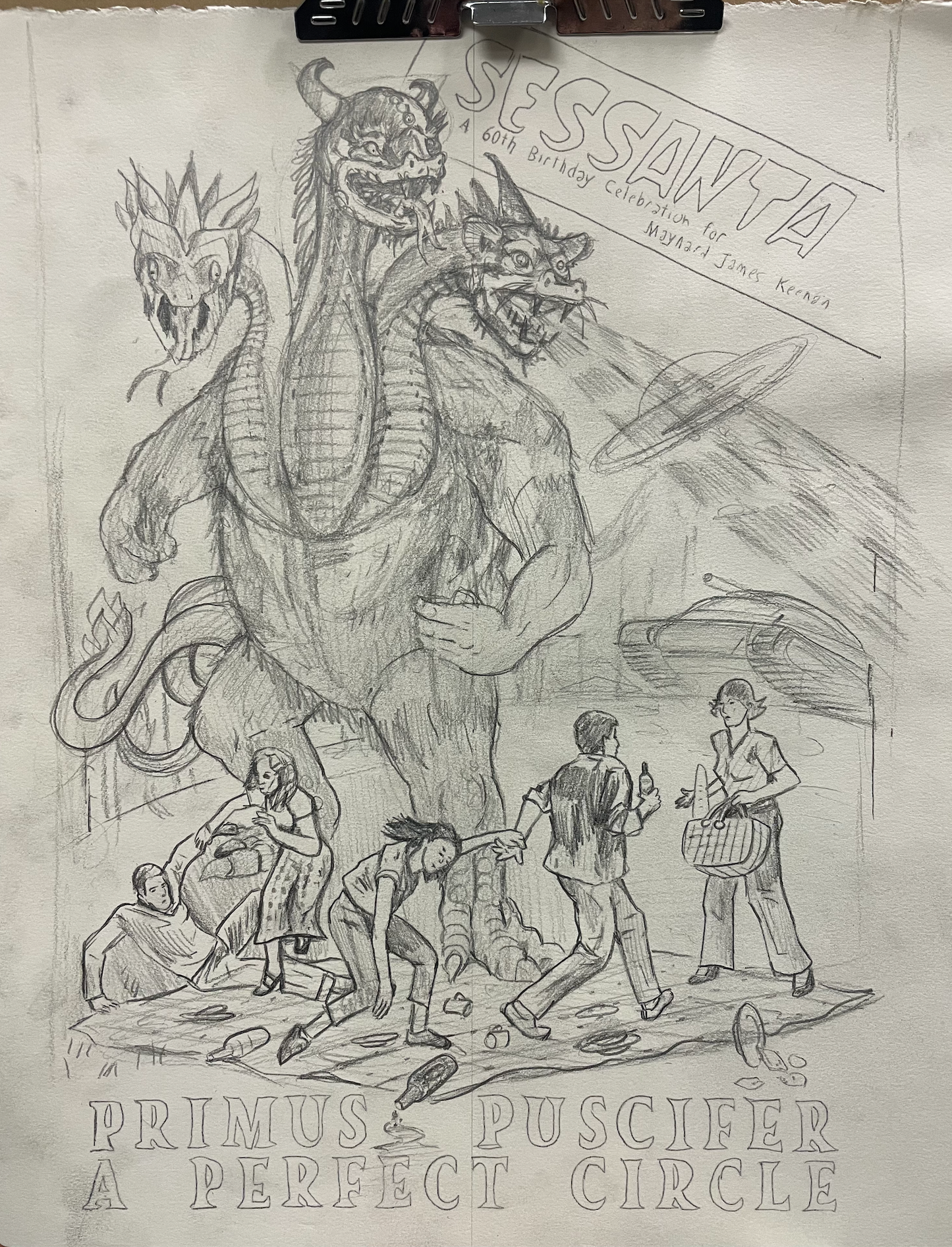 Sessanta - Original Drawing