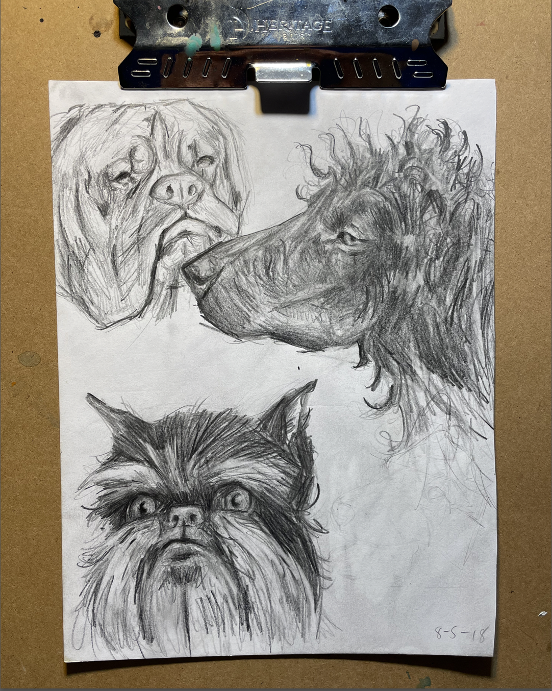 DOGS - Original Drawing