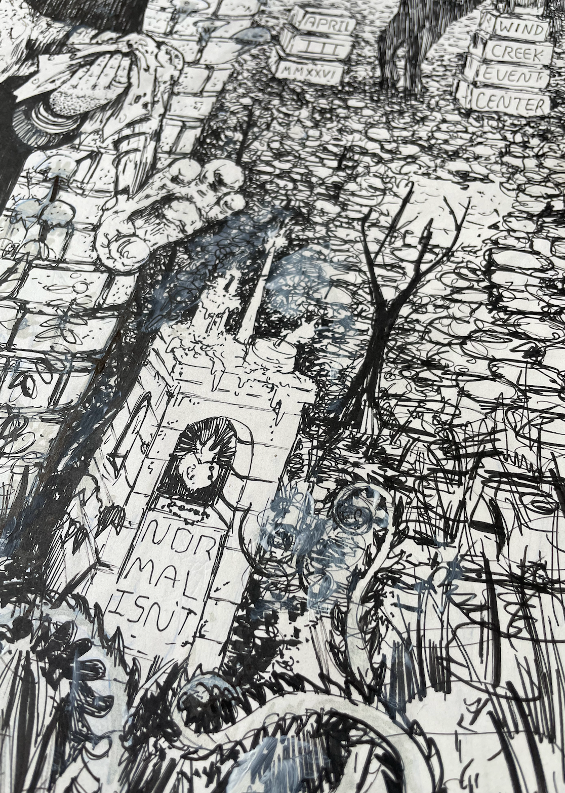 Puscifer - Bethlehem - Original Ink