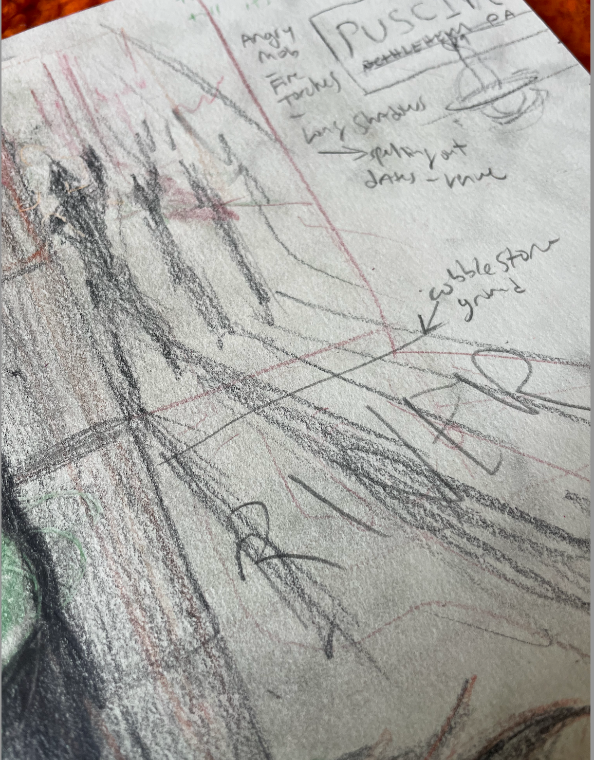 Puscifer - Bethlehem - Original Concept Sketch