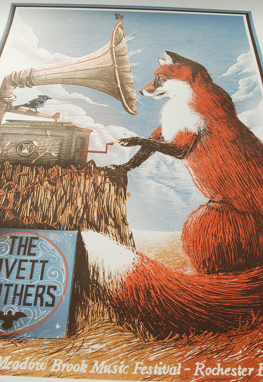 Avett Brothers - Variant Blue 2014