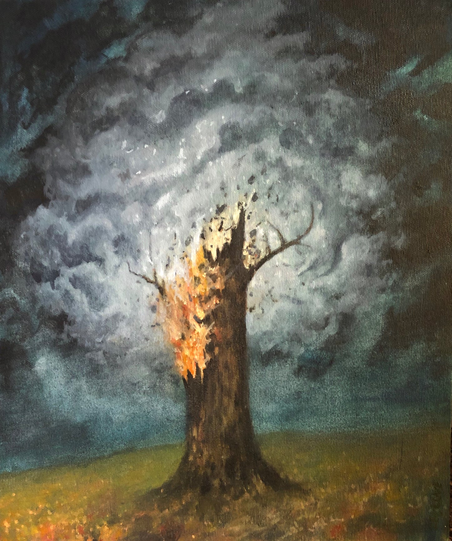 Old Times - Original Painting