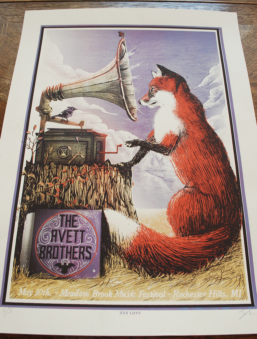 Avett Brothers - Purple Variant 2014