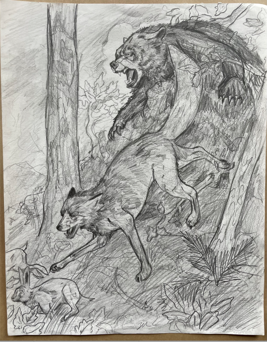 The Chase - Pencils