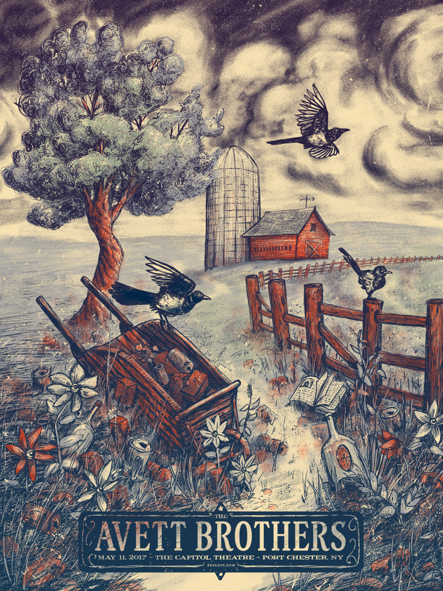 Avett Brothers - NY - VARIANT SET