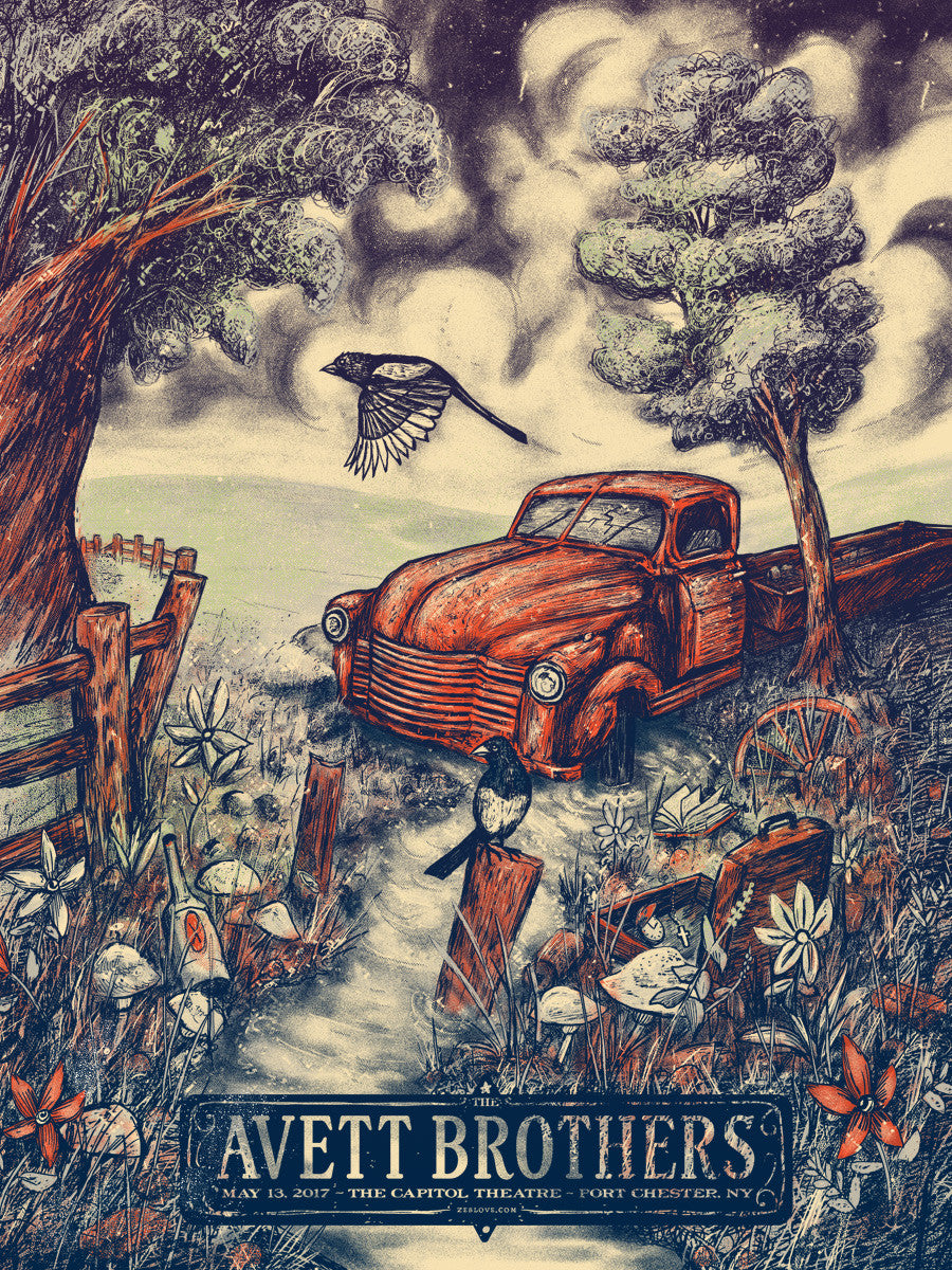 Avett Brothers - NY - VARIANT SET