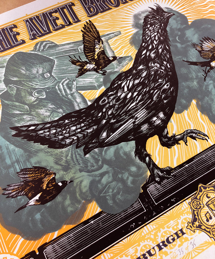 Avett Brothers - Variant - Pittsburgh 2018