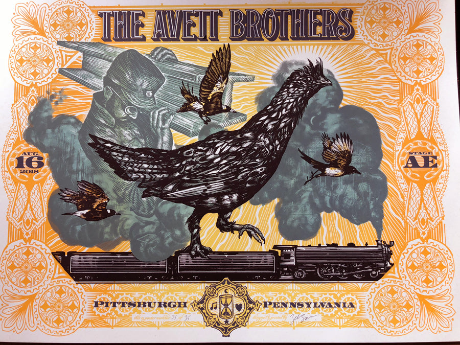 Avett Brothers - Variant - Pittsburgh 2018