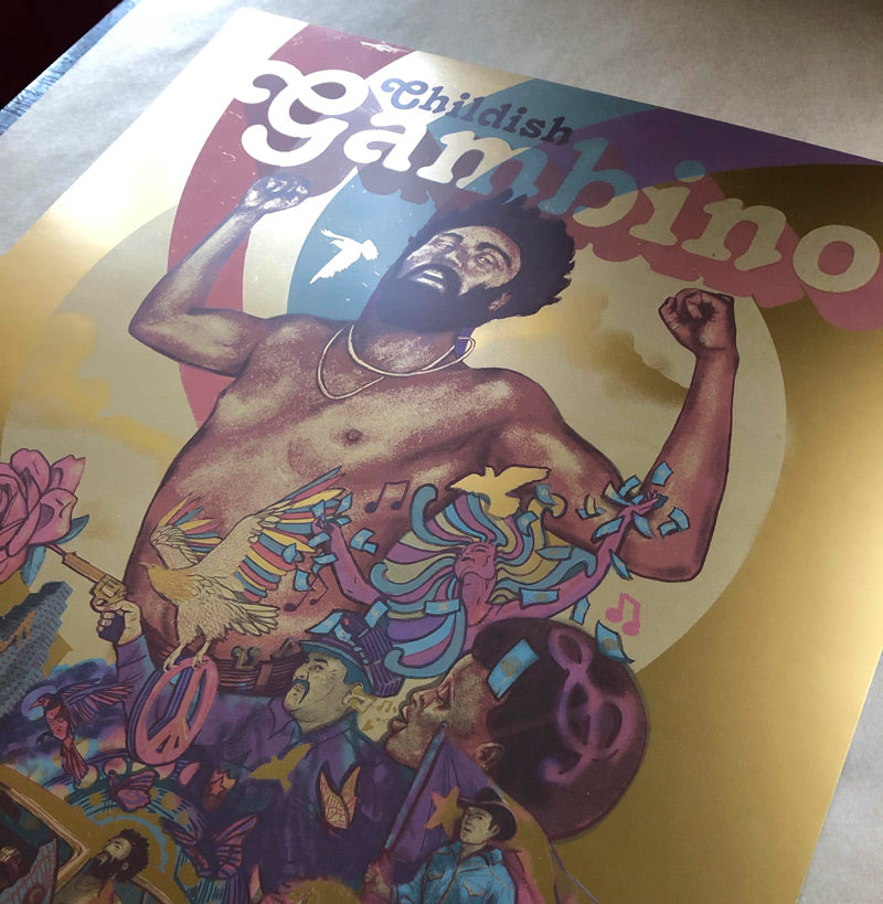 Childish Gambino - Austin City Limits - Gold FOIL