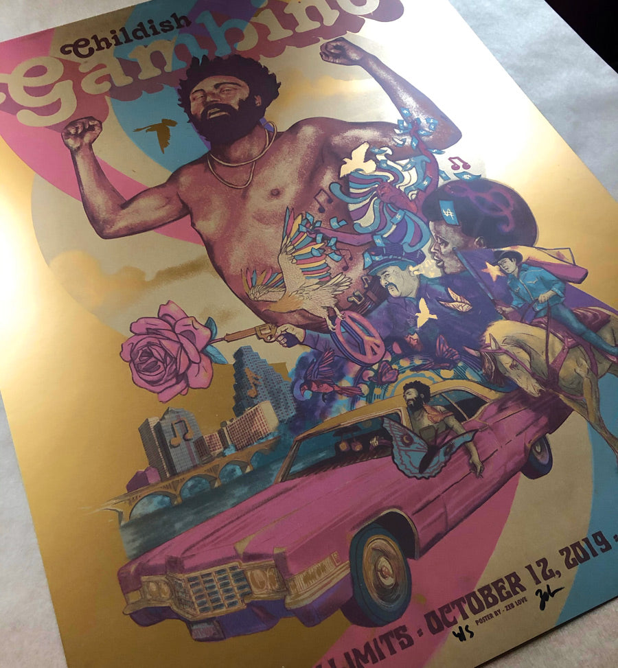 Childish Gambino - Austin City Limits - Gold FOIL