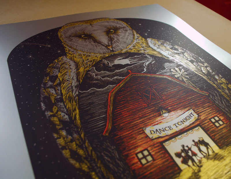 Barn Owl - Silver Foil