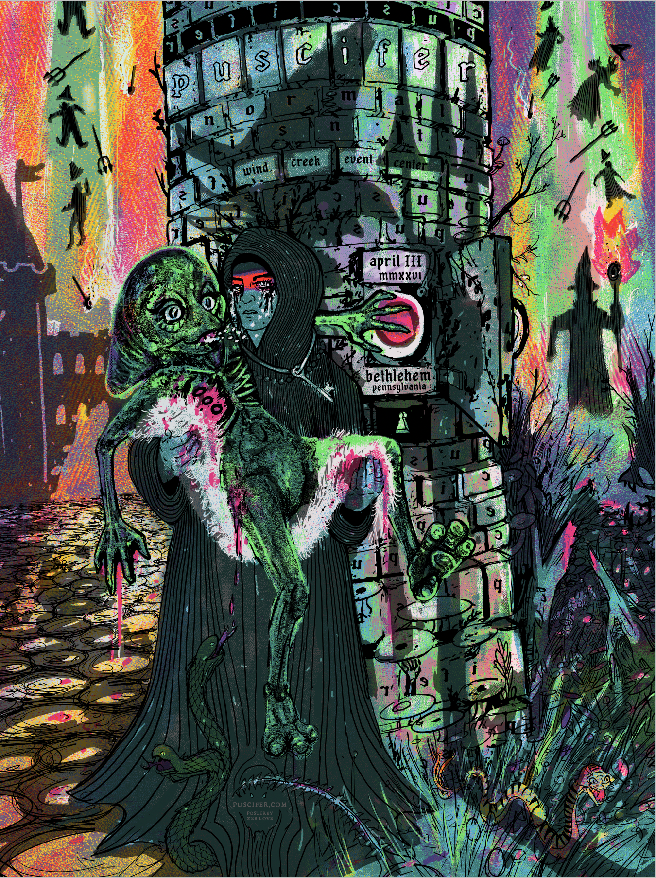 Puscifer - Bethlehem  / Rainbow Foil AP