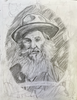 Walt Whitman - Original Drawing