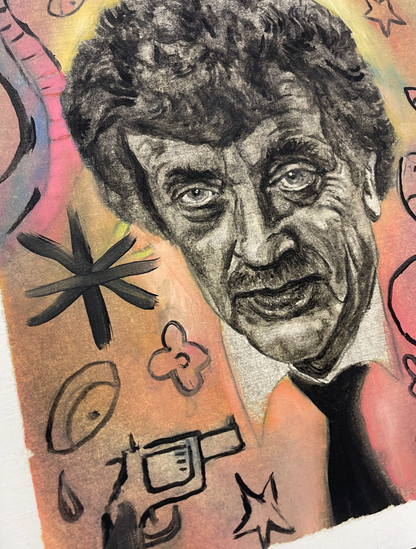 Kurt Vonnegut - Original Painting