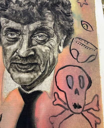 Kurt Vonnegut - Original Painting