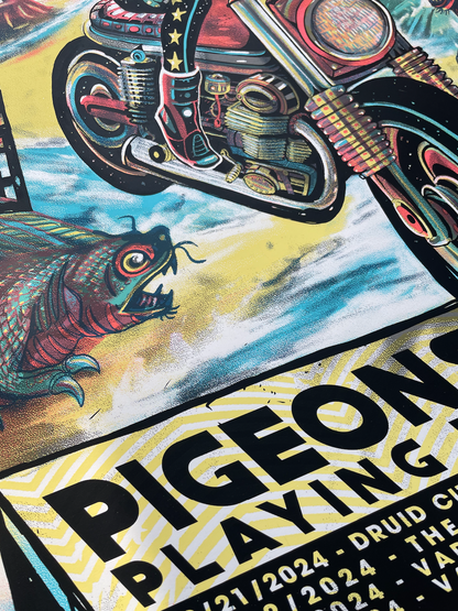 Pigeons Playing Ping Pong - AP