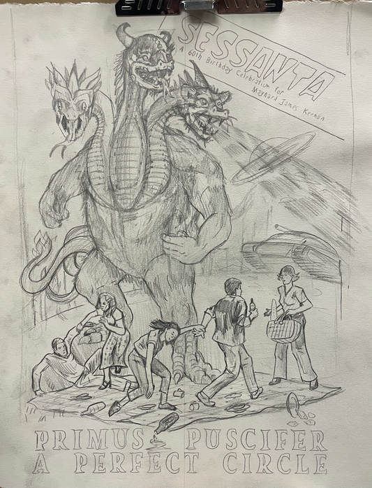 Sessanta - Original Drawing