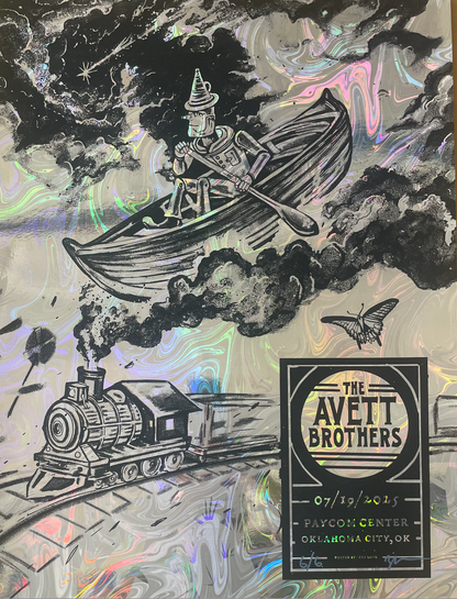 Avett Brothers / OK / Swirl Foil