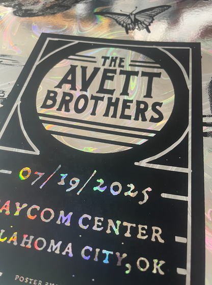 Avett Brothers / OK / Swirl Foil
