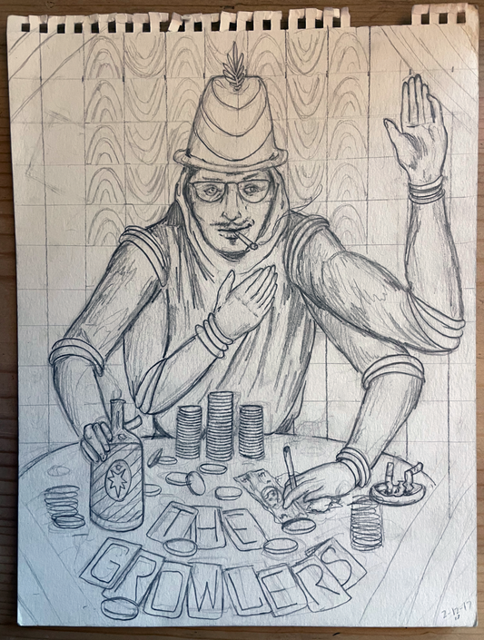 The Growlers / Vegas Original Sketch