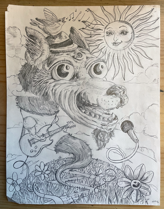 Dinosaur Jr / Original Sketch