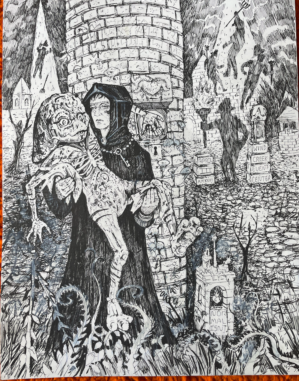 Puscifer - Bethlehem - Original Ink