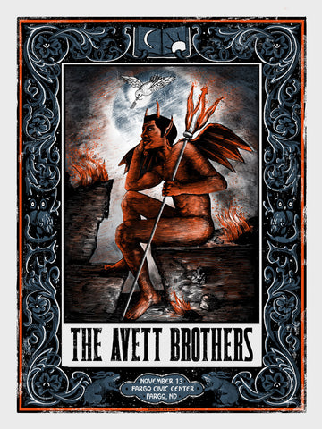 Avett Brothers - Fargo ND - Variant - 2015