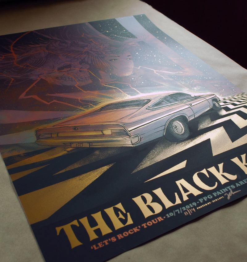 The Black Keys / Pittsburgh Gold Foil