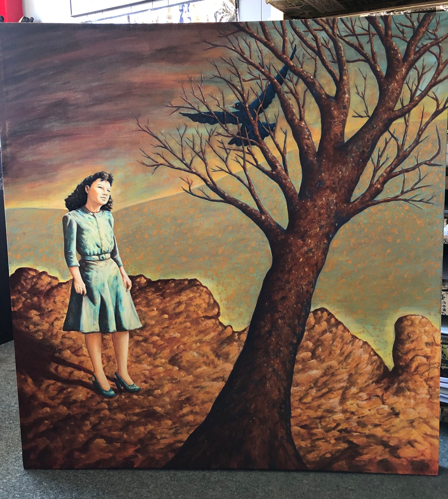 Rolling Earth - Original Painting