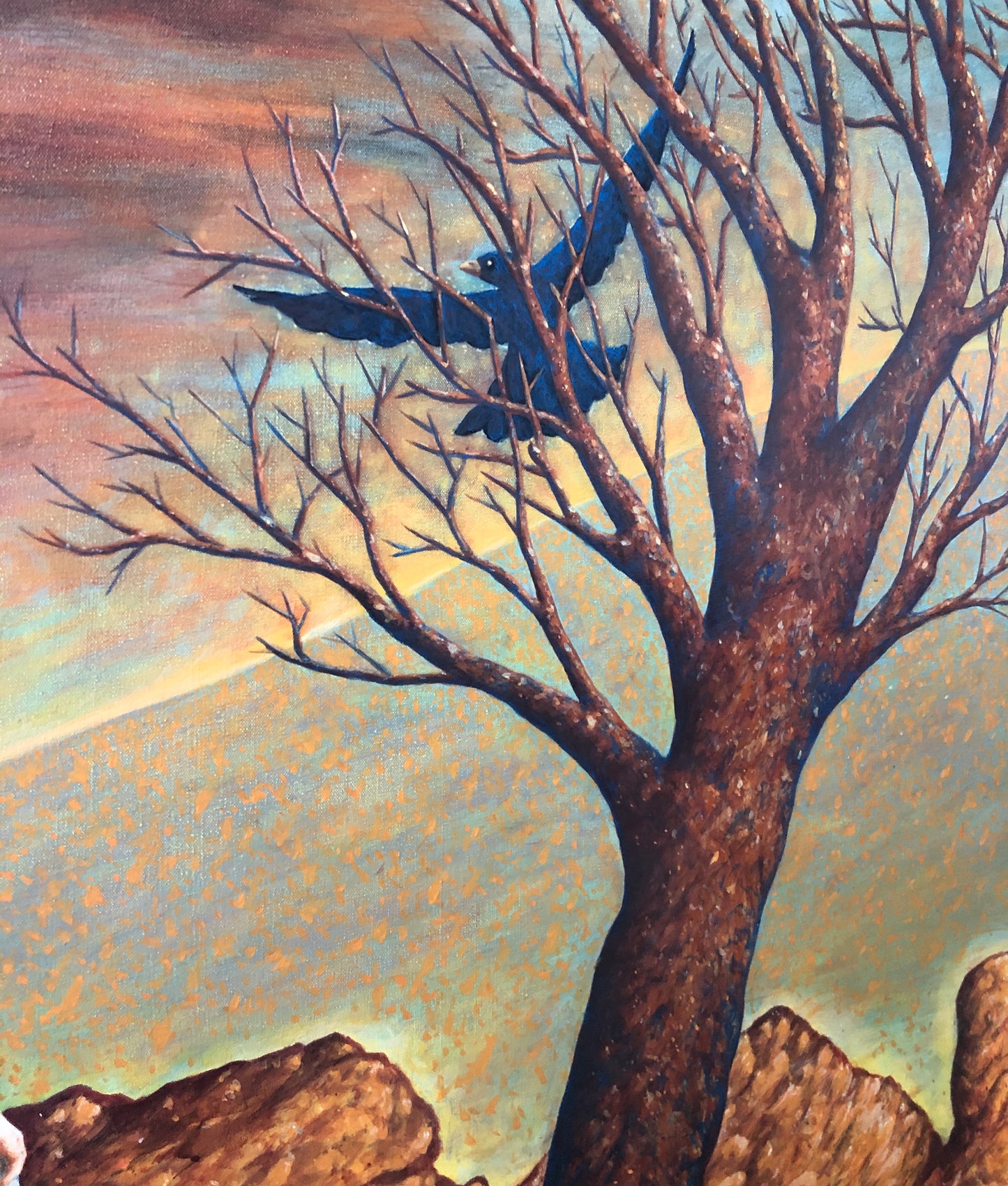 Rolling Earth - Original Painting