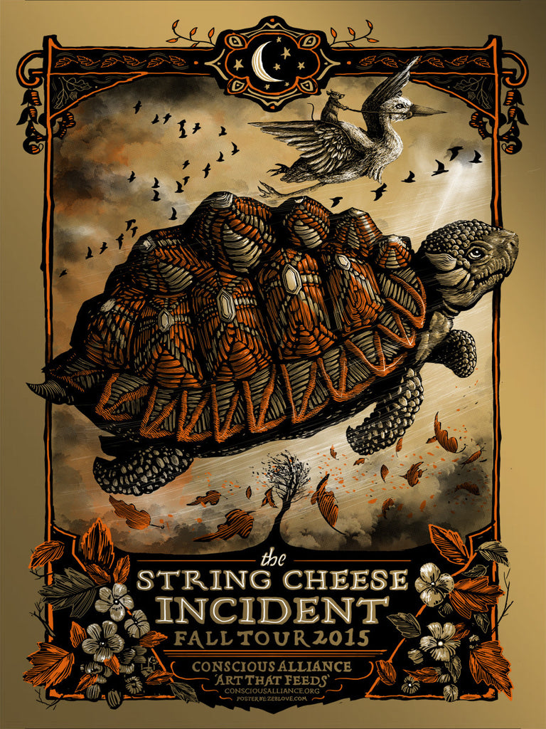 String Cheese Incident - Gold Foil - 2015