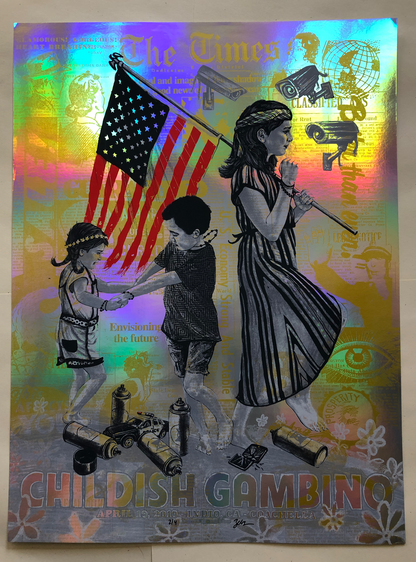 Childish Gambino Foil  - Scratch & Dent