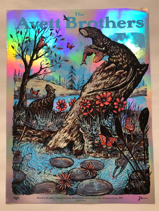 Avett WV  Rainbow Foil - Scratch & Dent