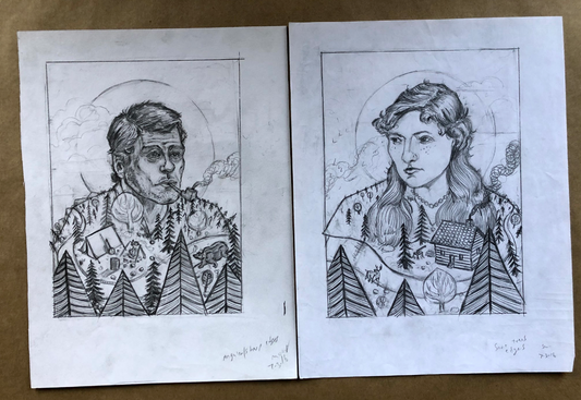 Avett Brothers Troutdale OR - Pencils