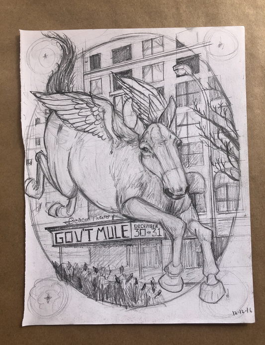 Gov't Mule NYE - Pencils