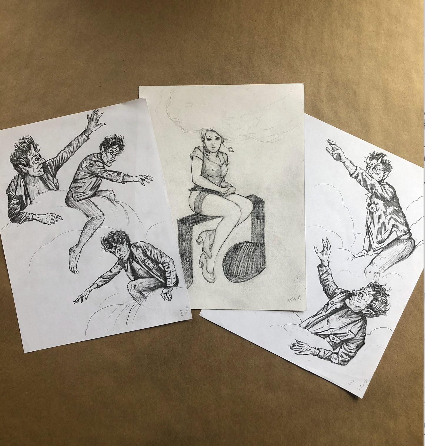 QOTSA - Rough Pencils Lot