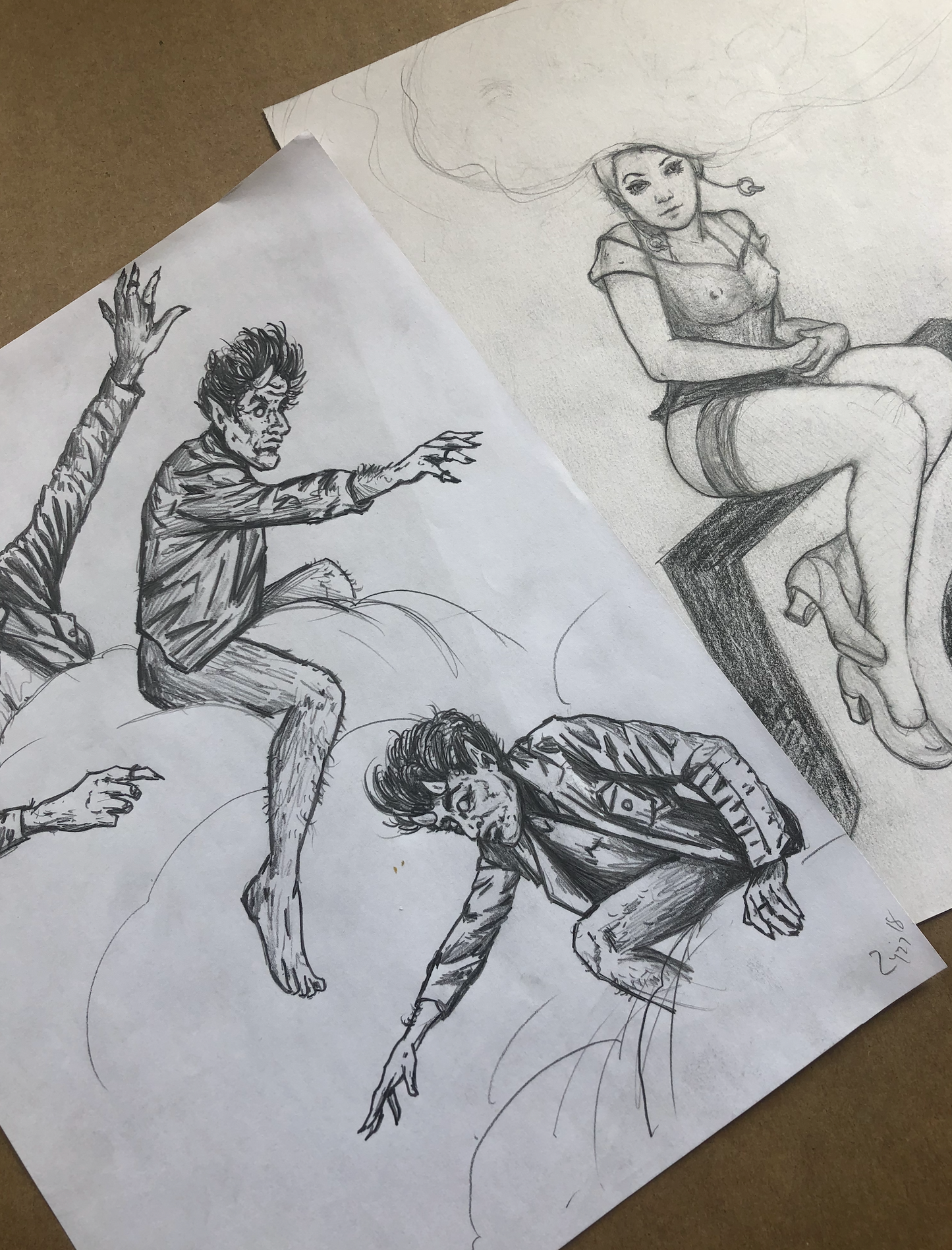QOTSA - Rough Pencils Lot
