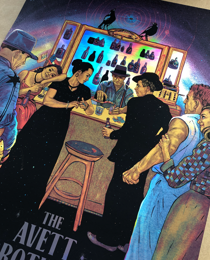 Avett Brothers - Macon GA - Foil