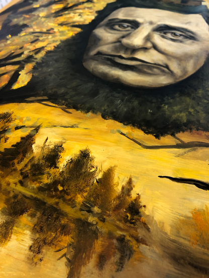 Henry David Thoreau - Oil Painting