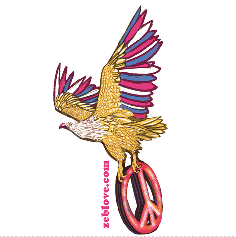 Vinyl Sticker - Die Cut Eagle