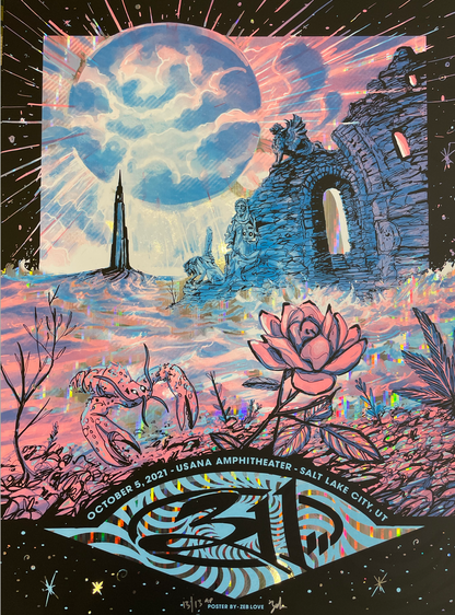 311 - Utah Pillars of Light Foil