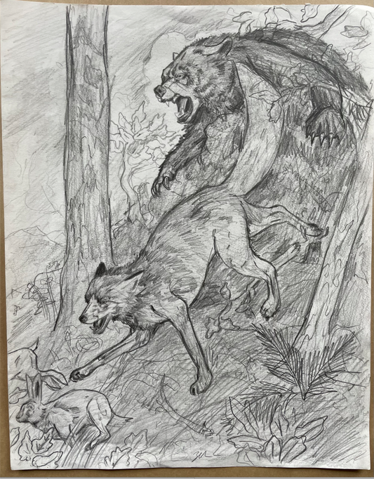 The Chase - Pencils