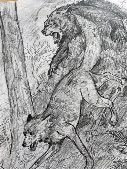 The Chase - Pencils