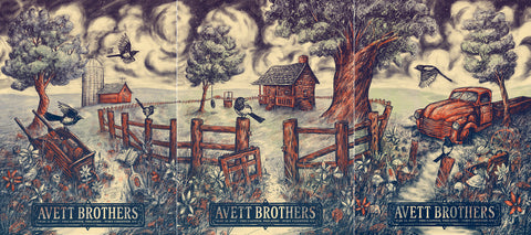 Avett Brothers - NY - VARIANT SET
