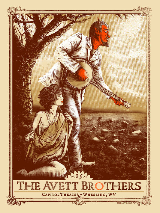 Avett Brothers - Wheeling 2013