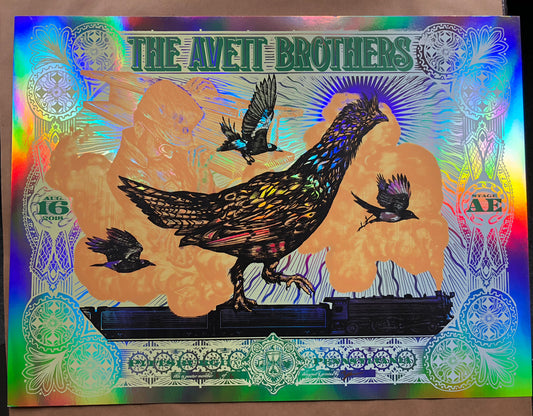 Avett Brothers - Rainbow Foil