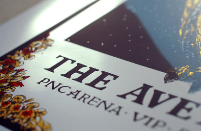 Avett Brothers - New Year's Eve - VIP FOIL - 2014