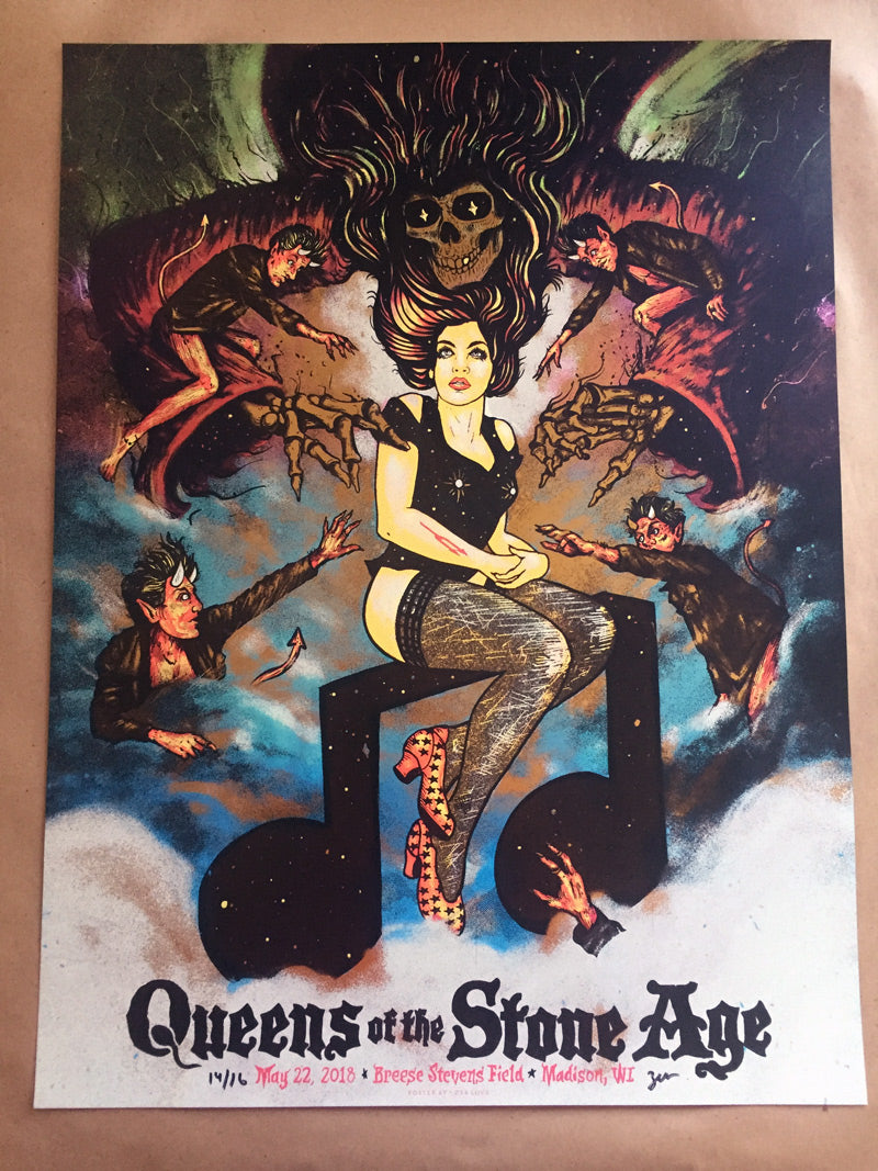 Queens of the Stone Age - Gold Foil