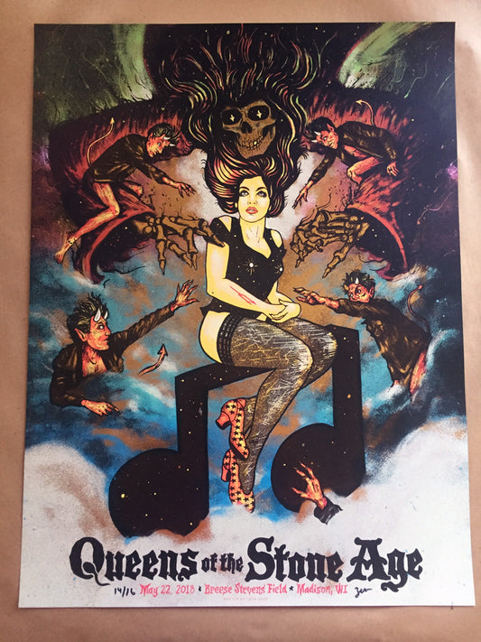Queens of the Stone Age - Gold Foil