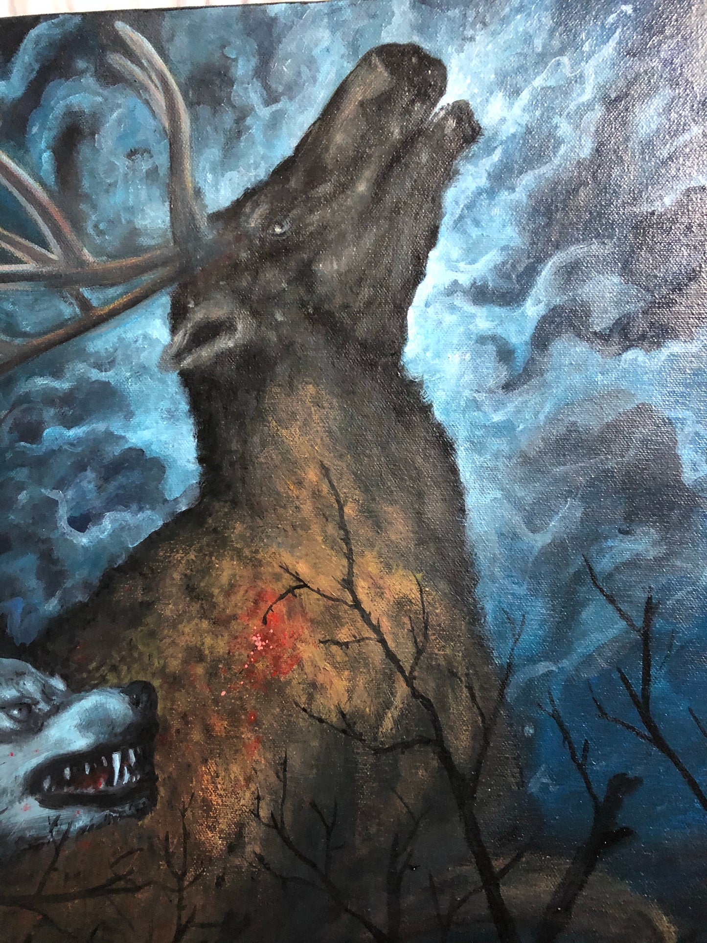 Nice and Blue - Original Painting
